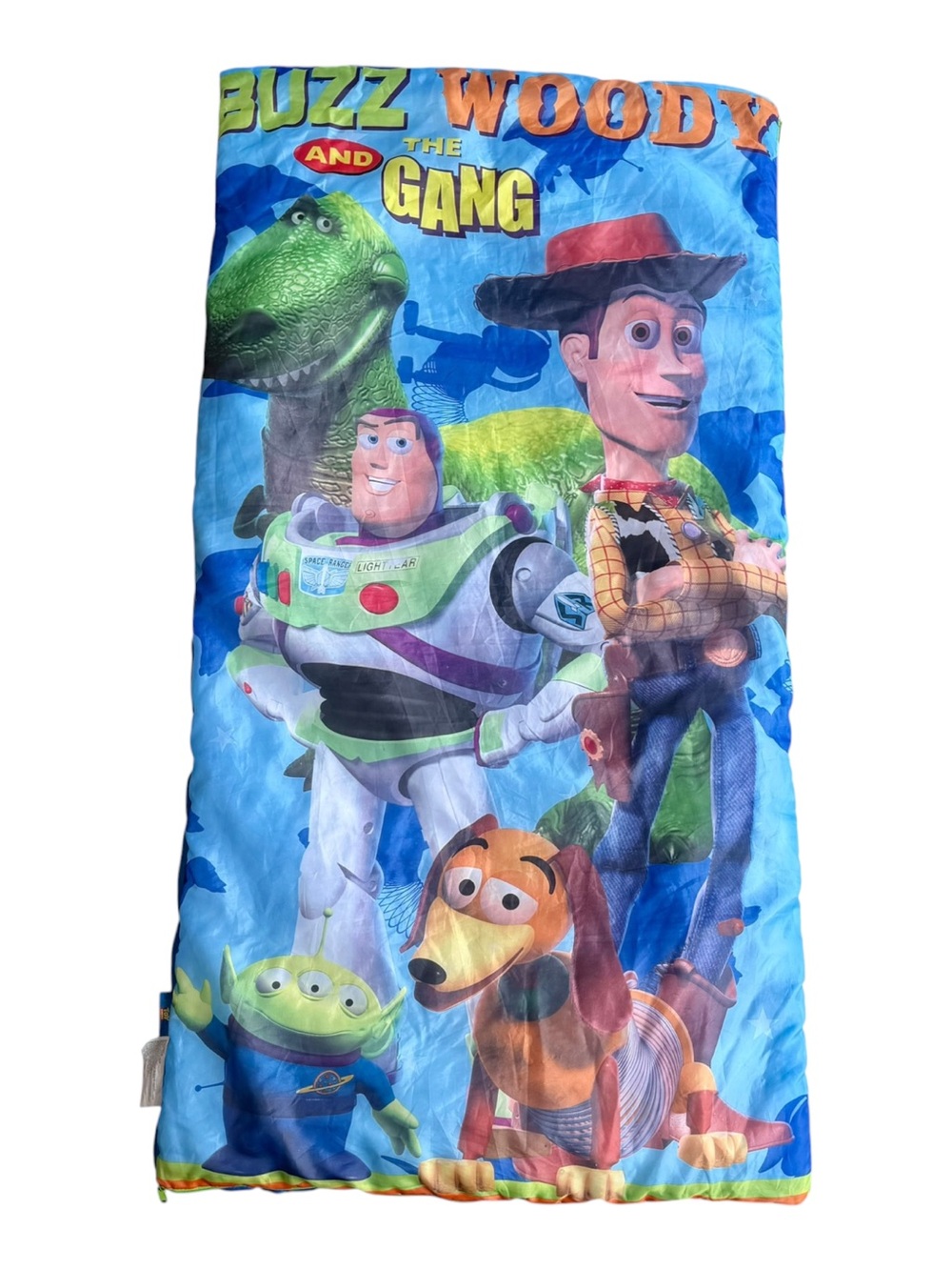 VTG Toy Story Buzz Woddy And The Gang Kids Sleeping Bag